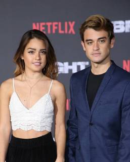 WESTWOOD, CA - DECEMBER 13: Vale Genta, Sebastian Genta, at Premiere Of Netflix s Bright at The Regency Village Theatre, In Hollywood, California on December 13, 2017. Copyright: xFayexSadoux