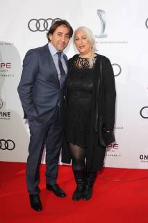 Dieter Landuris mit Ehefrau Natascha, Audi Generation Award 2017 im Hotel Bayerischer Hof in Muenchen am 13.12.2017