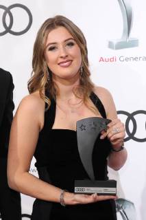Gina Schumacher, Audi Generation Award 2017 im Hotel Bayerischer Hof in Muenchen am 13.12.2017