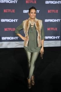 WESTWOOD, CA - DECEMBER 13: Daphne Wayans, at Premiere Of Netflix s Bright at The Regency Village Theatre, In Hollywood, California on December 13, 2017. Copyright: xFayexSadoux