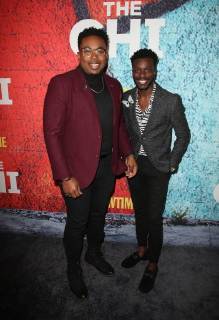 LOS ANGELES, CA - January 3: Marcel Spears, David Jones, at 29th Premiere Of Showtime s The Chi at The Downtown Independent in Los Angeles, California on January 3, 2018. Copyright: xFayexSadoux
