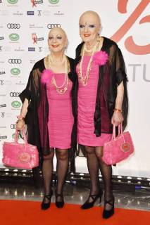 Eva & Adele beim 27. B.Z. Kulturpreis 2018 in der Volksbühne. Berlin, 09.01.2018