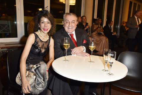 Eva Maria Javier Delmo Walter und Roland Hetzer beim 27. B.Z. Kulturpreis 2018 in der Volksbühne. Berlin, 09.01.2018