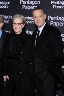 Premiere du film Pentagon papers a Paris. Premiere du film Pantagon Papers. Tom Hanks. Meryl Streep. Premiere of the movie Pentagon papers in Paris. 223434 2018-01-13 Paris France Hanks, Tom; Streep, Meryl Copyright: xSergexArnalx xStarfacex STAR_223434_037