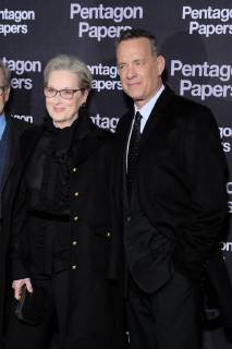 Premiere du film Pentagon papers a Paris. Premiere du film Pantagon Papers. Tom Hanks. Meryl Streep. Premiere of the movie Pentagon papers in Paris. 223434 2018-01-13 Paris France Hanks, Tom; Streep, Meryl Copyright: xSergexArnalx xStarfacex STAR_223434_038