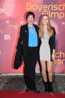 Jule Ronstedt mit Tochter Verleihung des BayerischenFilmpreis Preis, Auszeichnung, Ehrung Prinzregententheater München 19. Januar 2018