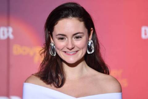 Lea van ACKEN (Schauspielerin), Einzelbild,angeschnittenes Einzelmotiv,Portraet,Portrait,Porträt. Bayerischer Filmpreis 2018-Red Carpet,Roter Teppich,am 19.01.2018 im Prinzregententheater in Muenchen.
