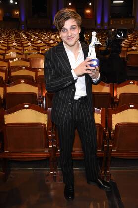 Jonas Dassler bei der Verleihung des 39. Bayerischen Filmpreises 2017 im Prinzregententheater. München, 19.01.2018