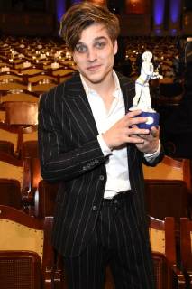 Jonas Dassler bei der Verleihung des 39. Bayerischen Filmpreises 2017 im Prinzregententheater. München, 19.01.2018