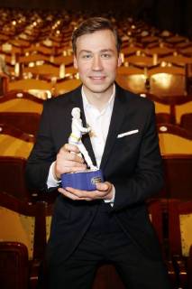 David Kross bei der Verleihung des 39. Bayerischen Filmpreises 2017 im Prinzregententheater. München, 19.01.2018