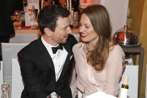 Oliver Berben mit Ehefrau Katrin beim 45. Deutschen Filmball 2018 im Hotel Bayerischer Hof. München, 20.01.2018