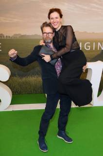 Matthias Matschke + Bettina Lamprecht bei der Amazon-Prime Filmpremiere zu - Pastewka - im Kino International, Karl-Marx-Allee, Berlin Copyright imago stock&people GmbH Tinkeres Datum: 23.01.2018 Film Pastewka