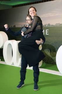 Matthias Matschke und Bettina Lamprecht bei der Premiere der achten Staffel von Pastewka im Kino International. Berlin, 23.01.2018
