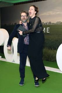 Matthias Matschke und Bettina Lamprecht bei der Premiere der achten Staffel von Pastewka im Kino International. Berlin, 23.01.2018