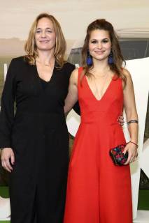 Sonsee Neu und Cristina do Rego bei der Premiere der achten Staffel von Pastewka im Kino International. Berlin, 23.01.2018