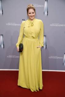 Jasmin Schwiers bei der Verleihung des Deutschen Fernsehpreises 2018 im Palladium. Köln, 26.01.2018