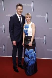 Steffen Hallaschka mit Ehefrau Anne-Katrin Hallaschka bei der Verleihung des Deutschen Fernsehpreises 2018 im Palladium. Köln, 26.01.2018