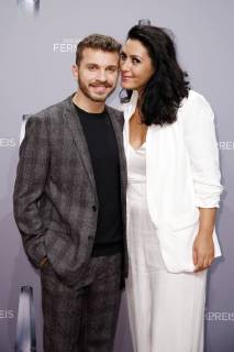 Edin Hasanovic und Jasmin Shakeri bei der Verleihung des Deutschen Fernsehpreises 2018 im Palladium. Köln, 26.01.2018