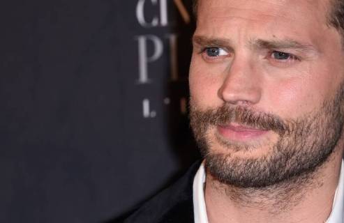 Fifty Shades of Grey 3 Premiere in Paris Jamie Dornan ( acteur ) lors du photocall pour l avant premiere du film 50 NUANCES PLUS CLAIRES a Paris CELEBRITES : Avant premiere du film 50 NUANCES PLUS CLAIRES - Paris - 06 02 2018 FedericoPestellini Panoramic