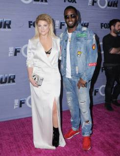 February 8, 2018 - West Hollywood, CA, U.S. - 08 February 2018 - West Hollywood, California - Meghan Trainor, Sean Diddy Combs. The Four: Battle For Stardom season finale viewing party held at Delilah. Photo Credit: Birdie Thompson AdMedia West Hollywood U.S. - ZUMAa123 20180208_zaa_a123_092 Copyright: xBirdiexThompsonAdmediax