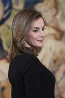 09-02-2018 Prieto Queen Letizia during 28th edition of the Tomas Francisco Prieto prize at Zarzuela palace in Madrid. The prize was awarded to Mrs. Victoria Civera. No Spain  Copyright: xPPE THORTONx