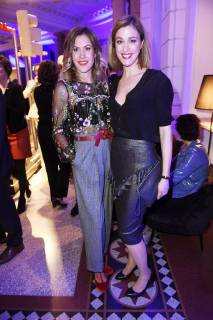 Wolke Hegenbarth und Julia Stinshoff bei der ARD Blue Hour 2018 während der Berlinale 2018 im Kommunikationsmuseum. Berlin, 16.02.2018
