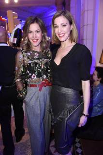 Wolke Hegenbarth und Julia Stinshoff bei der ARD Blue Hour 2018 während der Berlinale 2018 im Kommunikationsmuseum. Berlin, 16.02.2018