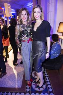 Wolke Hegenbarth und Julia Stinshoff bei der ARD Blue Hour 2018 während der Berlinale 2018 im Kommunikationsmuseum. Berlin, 16.02.2018