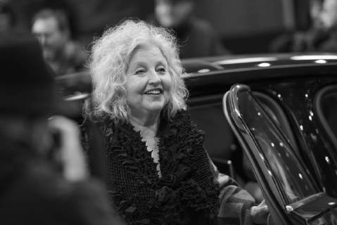 Schauspielerin Hanna Schygulla während der Premiere des Films LA PRIERE THE PRAYER anlässlich der 68. Internationalen Filmfestspiele Berlin 68. Internationale Filmfestspiele Berlin