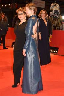 Laura Bispuri, Alba Rohrwacher and Valeria Golino attending the Figlia mia Daughter of Mine premiere at the 68th Berlin International Film Festival Berlinale 2018 at Berlinale-Palast on February 18, 2018 in Berlin, Germany.