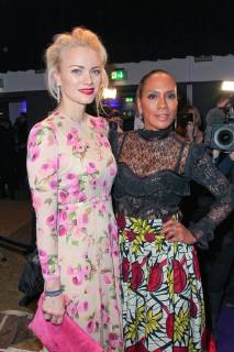 Franziska Knuppe und Barbara Becker, Inhorgenta Award Munich 2018 im Postpalast in Muenchen am 18.02.2018