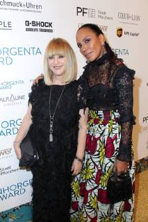 Patricia Riekel und Barbara Becker, Inhorgenta Award Munich 2018 im Postpalast in Muenchen am 18.02.2018