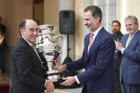 February 19, 2018 - Madrid, Madrid, Spain - King Felipe VI of Spain attend National Sport Awards 2015 at Royal Palace of El Pardo on January 23, 2017 in Madrid, Spain. Madrid Spain  - ZUMAg15_ 20180219_zaf_g15_042 Copyright: xJackxAbuinx