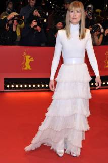 68. Berlinale - Premiere 7 Tage in Entebbe 68th Berlin International Film Festival. Festival Internazionale del Cinema di Berlino 2018. Red Carpet film 7 Days in Entebbe . Pictured: Rosamund Pike  Copyright: xPoolxRomax2x xIPAx xPoolxRomax2x