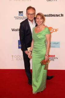 Frank Plasberg und Anne Gesthuysen bei der Verleihung Goldene Kamera 2018 am 22.02.2018 in Hamburg Goldene Kamera Verleihung 2018 in Hamburg