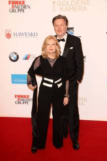 Sabine Postel und Martin Armknecht bei der Verleihung Goldene Kamera 2018 am 22.02.2018 in Hamburg Goldene Kamera Verleihung 2018 in Hamburg