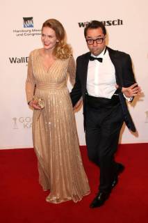 Anna Loos und Jan Josef Liefers bei der Verleihung Goldene Kamera 2018 am 22.02.2018 in Hamburg Goldene Kamera Verleihung 2018 in Hamburg
