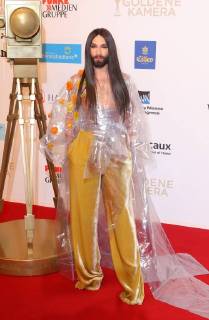 Conchita Wurst bei der Verleihung der Goldene Kamera in der Messe-Hamburg, Karolinenstrasse Copyright imago stock&people GmbH Tinkeres Datum: 22.02.2018 Goldene Kamera