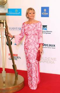 Uschi Glas bei der Verleihung der Goldene Kamera in der Messe-Hamburg, Karolinenstrasse Copyright imago stock&people GmbH Tinkeres Datum: 22.02.2018 Goldene Kamera