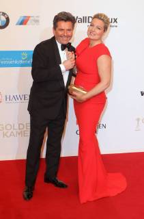 Thomas Anders + Frau Claudia bei der Verleihung der Goldene Kamera in der Messe-Hamburg, Karolinenstrasse Copyright imago stock&people GmbH Tinkeres Datum: 22.02.2018 Goldene Kamera