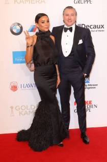 Verona Pooth + Mann Franjo bei der Verleihung der Goldene Kamera in der Messe-Hamburg, Karolinenstrasse Copyright imago stock&people GmbH Tinkeres Datum: 22.02.2018 Goldene Kamera