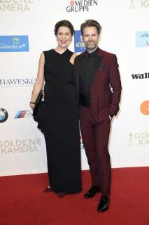 Theresa Kronthaler und Matthias Matschke bei der 53. Verleihung der Goldenen Kamera 2018 in der Hamburg Messe. Hamburg, 22.02.2018