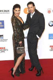 Karen Webb und Jorge Gonzalez bei der 53. Verleihung der Goldenen Kamera 2018 in der Hamburg Messe. Hamburg, 22.02.2018