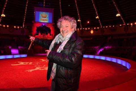 Volker Brandt Premiere Circus Krone 3. Winterprogramm Manege Circus Kronebau München 01.03.2018.