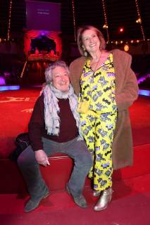 Volker Brandt und Diana Körner Premiere Circus Krone 3. Winterprogramm Manege Circus Kronebau München 01.03.2018.
