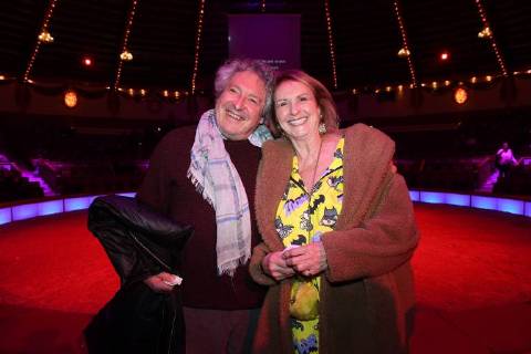Volker Brandt und Diana Körner Premiere Circus Krone 3. Winterprogramm Manege Circus Kronebau München 01.03.2018.
