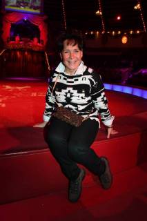 Gerda Steiner Premiere Circus Krone 3. Winterprogramm Manege Circus Kronebau München 01.03.2018.