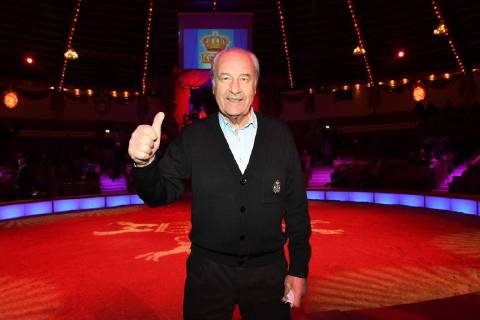 Manfred Schnelldorfer Premiere Circus Krone 3. Winterprogramm Manege Circus Kronebau München 01.03.2018.