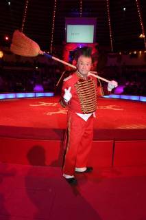 Clown Fumagalli Premiere Circus Krone 3. Winterprogramm Manege Circus Kronebau München 01.03.2018.