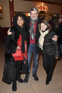 Joan Orleans, Alexander Nino Korda und Gast bei der Premiere vom 3. Winterprogramm 2018 des Circus Krone im Kronebau. München, 01.03.2018